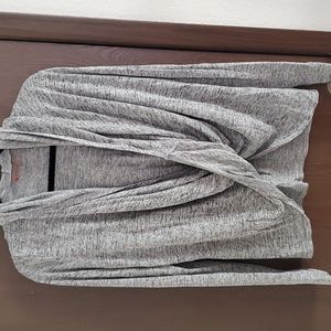 Zella wrap sweatshirt